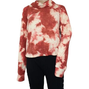 Abound Rust Tie Dye Sweater
